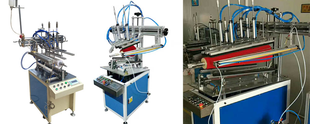 PET cylinder tube box machine