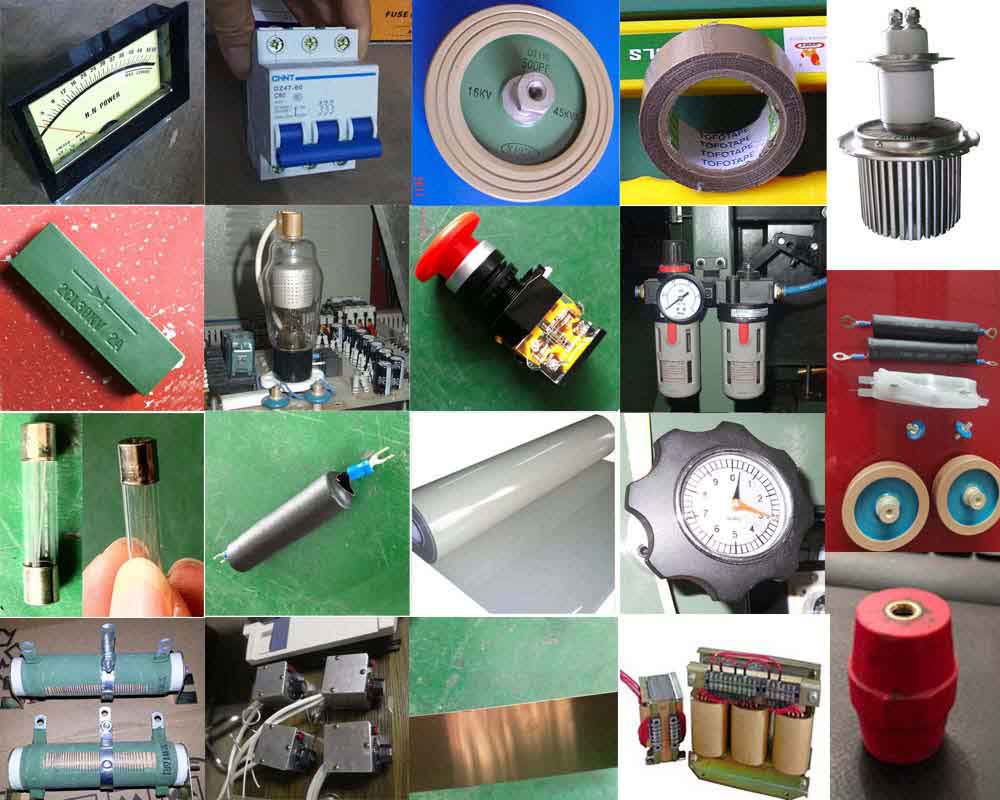 high frequency welding machine spare parts